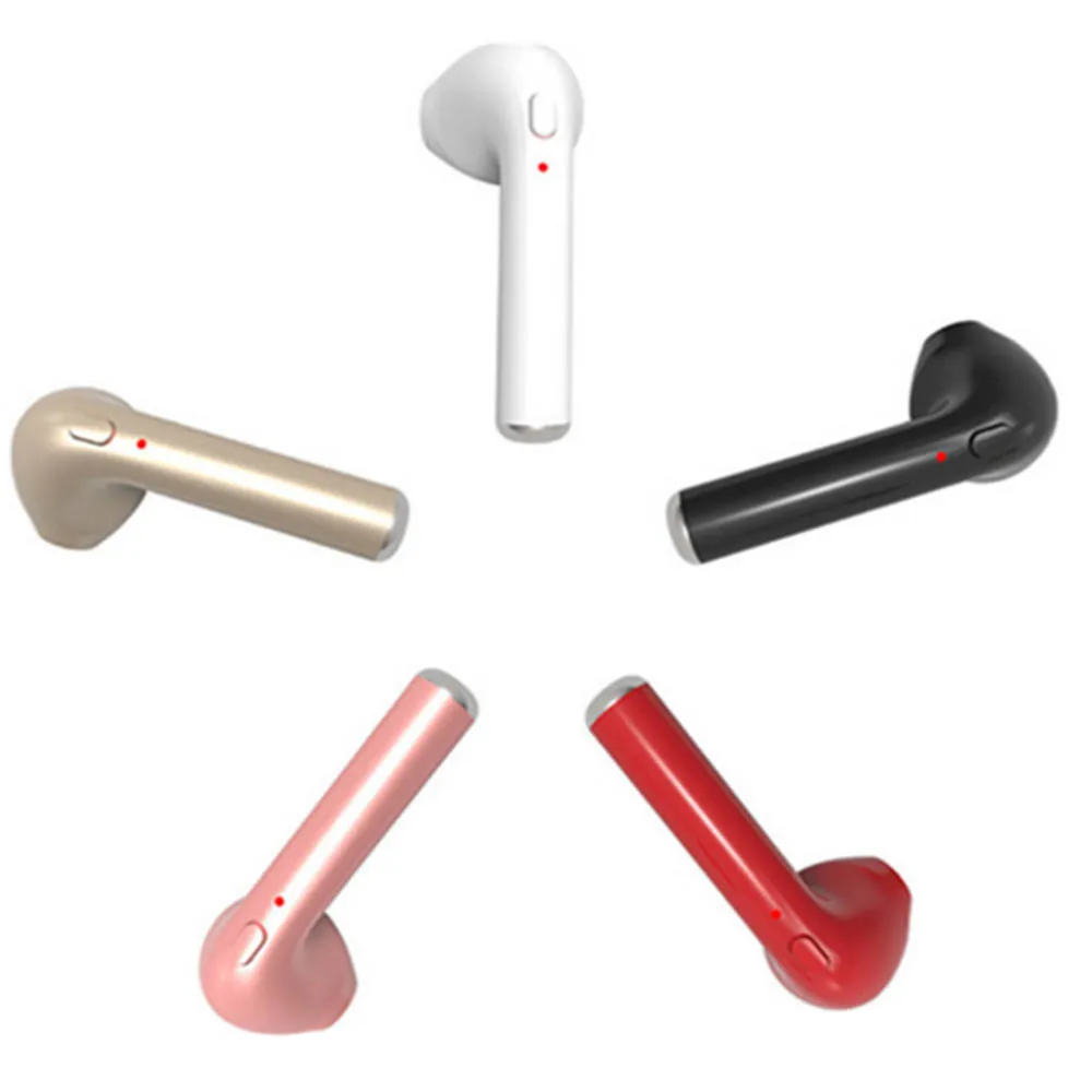 Goede Draadloze Oortelefoon Bluetooth Oortelefoon I7 I7s TWS Oordopjes Headset met Microfoon voor Telefoon IPhone Xiaomi Samsung Huawei LG