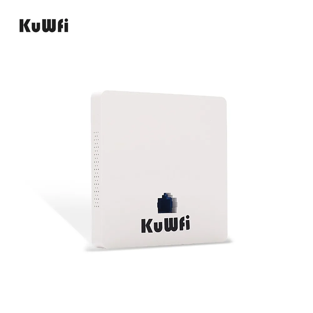 KuWFi 300 Мбит/с беспроводной маршрутизатор для помещений в стене беспроводная точка