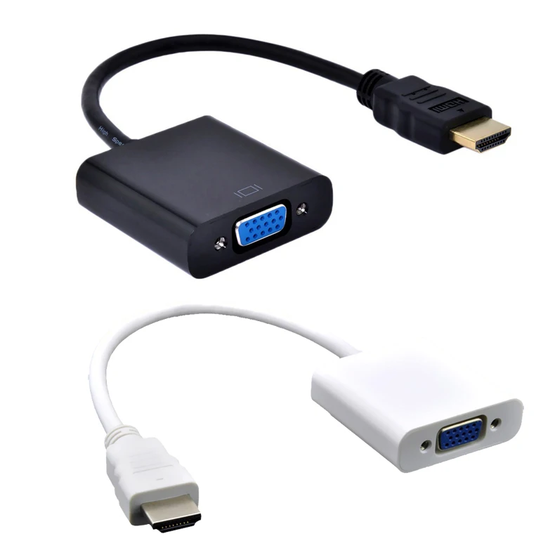 

1080P HDMI Para VGA RGB Video Adapter Connector for HDTV PS3 PS4 XBOX 360 TV 88 DJA99