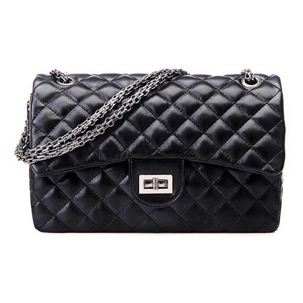 Black Designer Crossbody Purse
