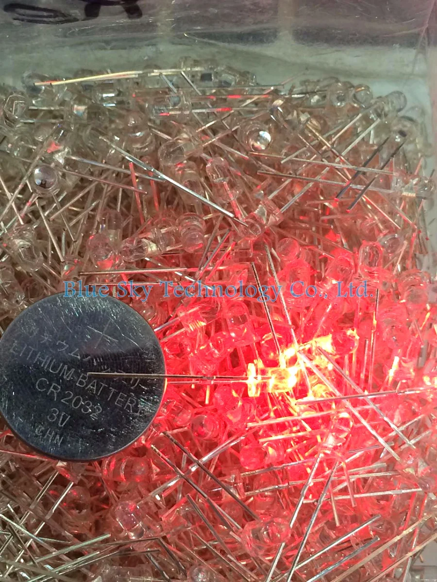 Free shipping 100PCS 5mm Red LED Round Super Bright Light Emitting Diode F3mm | Инструменты