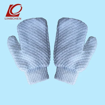 

Hot Shower Bath gloves baby Children adult Body Cleaning bathroom scrub mittens exfoliating wash skin spa in stock