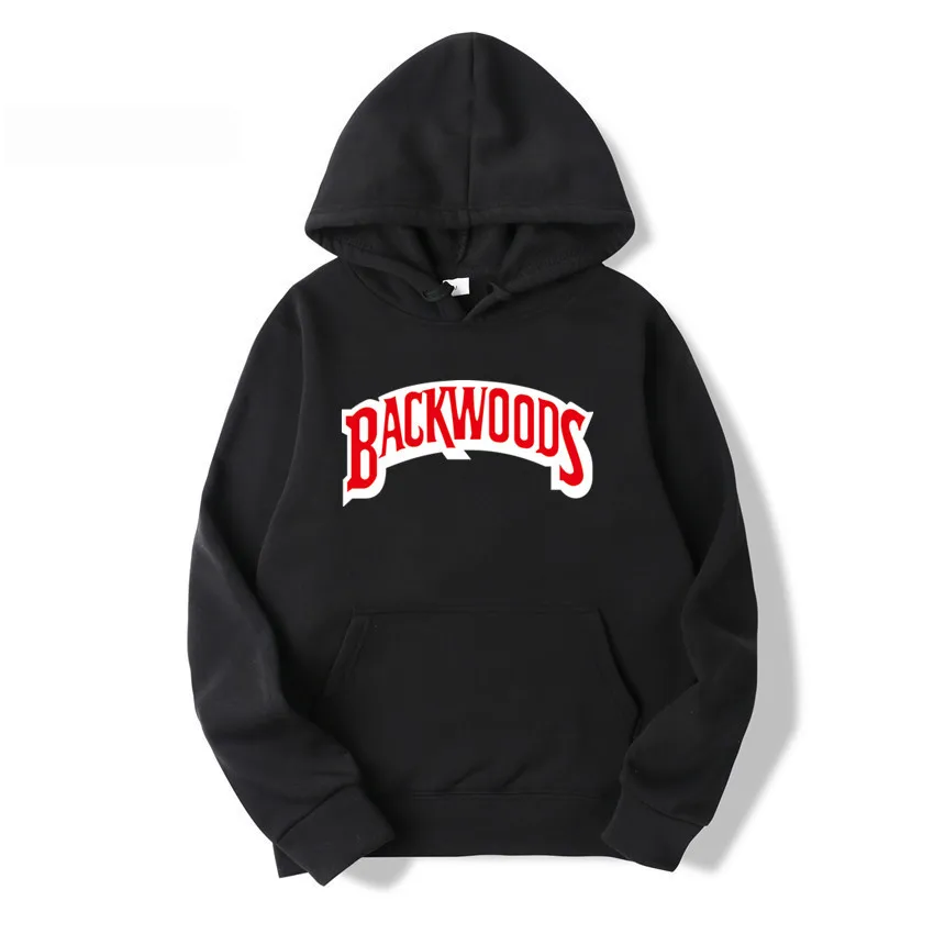 

The screw thread cuff Hoodies Streetwear Backwoods Hoodie Sweatshirt Men Fashion autumn winter Hip Hop hoodie pullover Hoody
