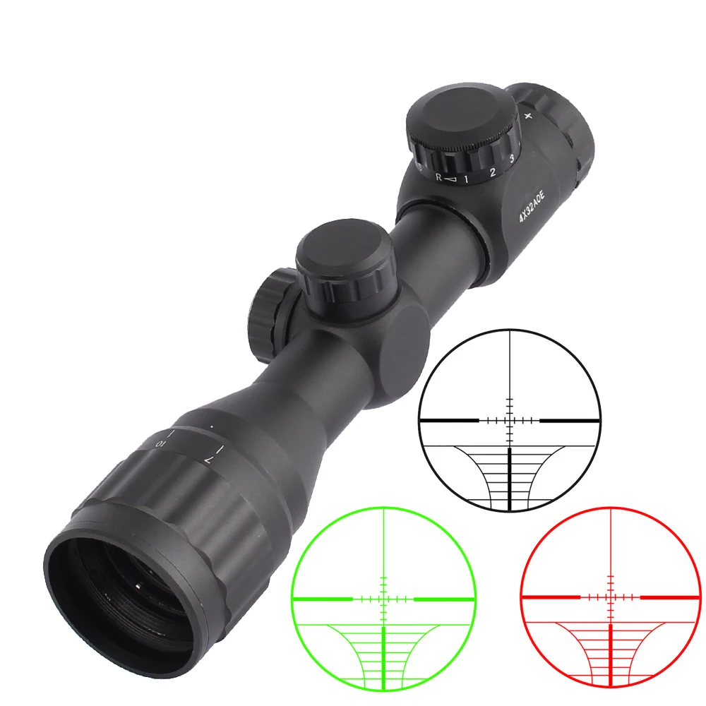 

SPINA OPTICS Tactical scope 4X32AOE Reticle Optic Scope Sights Riflescope Monocular Telescope rifle scope reflex sight hunting
