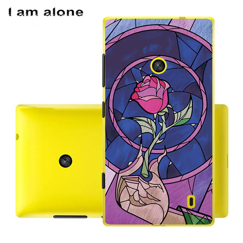 Чехлы для телефонов I am alone для microsoft Nokia Lumia 520 4,0 дюйма, мягкий ТПУ мобильный Модный Цветной чехол для Nokia 520 - Цвет: Soft TPU HH67