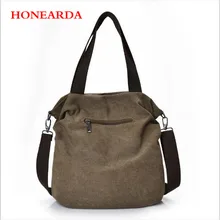 20 шт женские холщовые сумки ручной работы с большой емкостью и многослойной