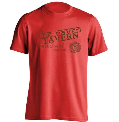 Ворон таверна Raiders Lost ковчега Индиана Джонс мужские и женские футболки|t shirt|raiders t