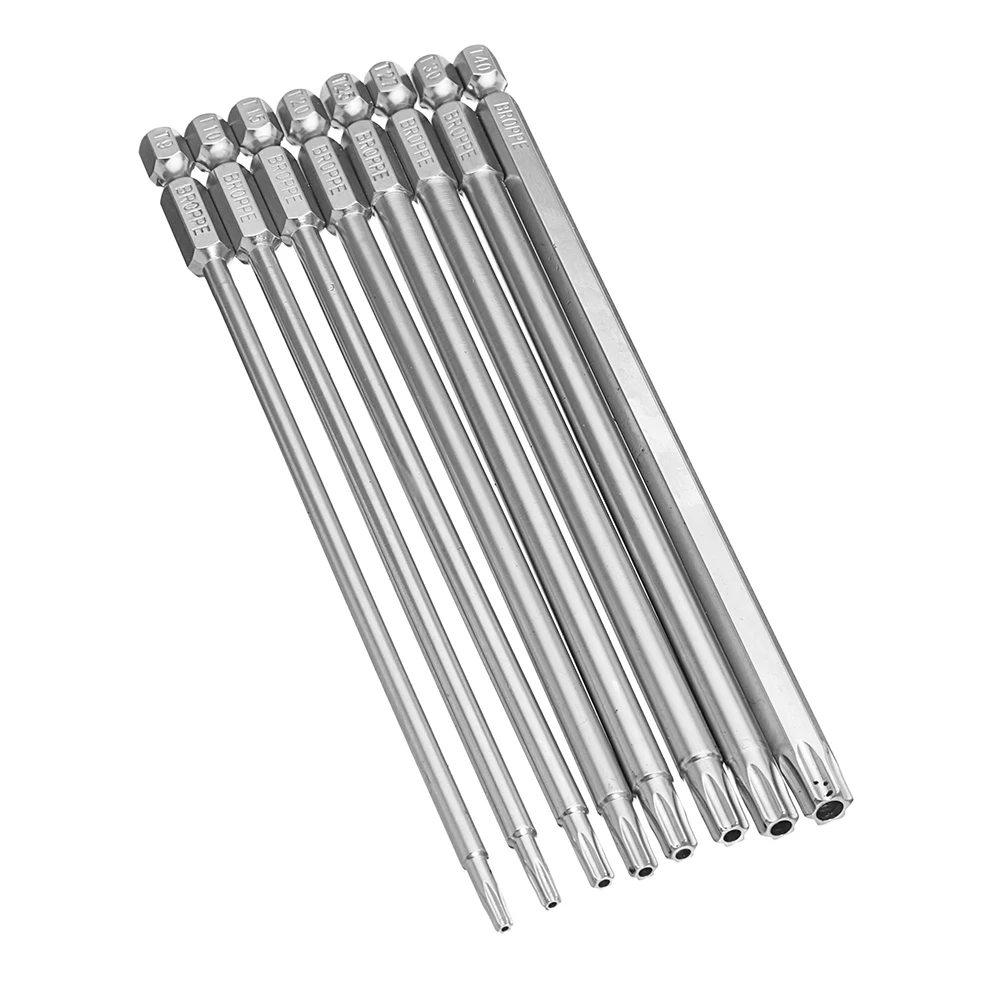 Набор Магнитных отверток Broppe 8 шт. набор магнитных T9/T10/T15/T20/T25/T27/T30/T40 150 мм