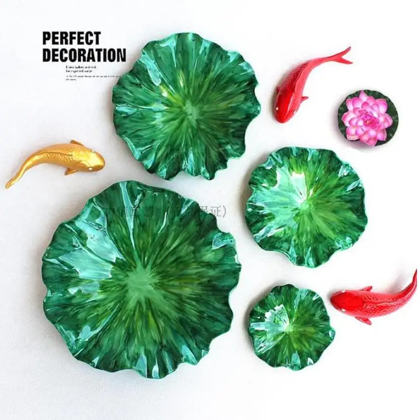 3D Resin Fish Stickers Wall Hangings creative home Fish Ornaments Resin