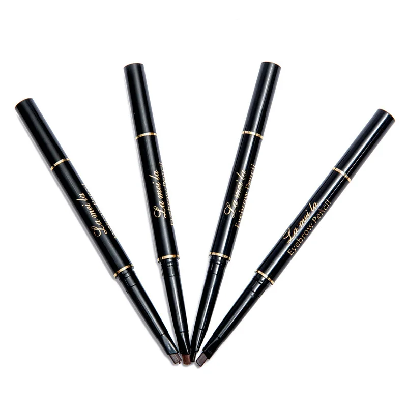 Lingemo 2018 New Quality Goods Bibasic Both Head Eyebrow Pencil Automatic Rotating Triangle Waterproof Hot Sale | Красота и здоровье