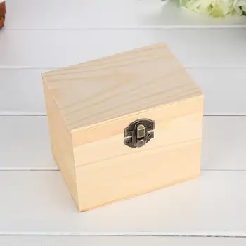 

6 Compartments Solid Wood Essential Oil Bottle Storage Box Packing Wooden Box