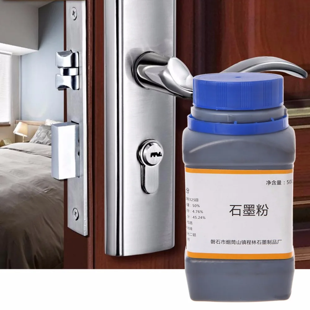 New 500g Graphite Fine Powder Lubricant For Lock Locksmith Cylinder Car