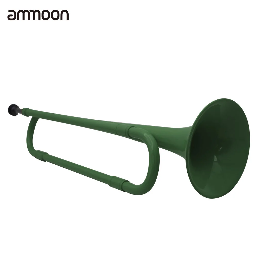Плоская труба ammoon B кавалерийская с мундштуком пластиковый латунный инструмент