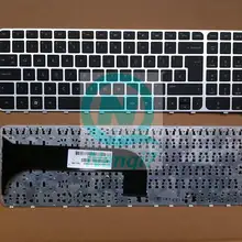 Новая Оригинальная клавиатура для hp Pavilion m6 Envy m6 M6-1000 m6-2000 Великобритании с рамкой Белый PK130R12B09