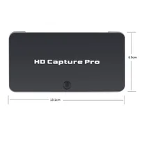Ezcap295 HD Capture Pro, конвертировать HDMI/компоненты в HDMI/USB флэш-диск для игрового оборудования, HDCP, воспроизведение, 1080@ 30fps