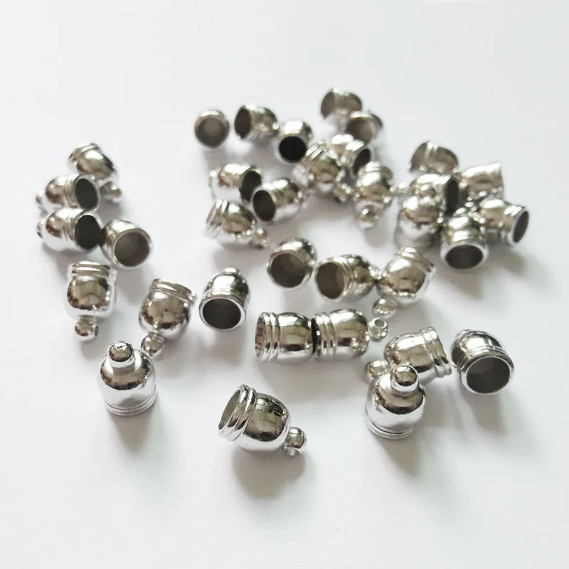 

tassels bead caps leather cord necklace ends connector Loops Texture Clasps earrings findings tips bag beauty mobile case charms