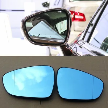 

For Citroen C5 Car Rearview Mirror Wide Angle Hyperbola Blue Mirror Arrow LED Turning Signal Lights