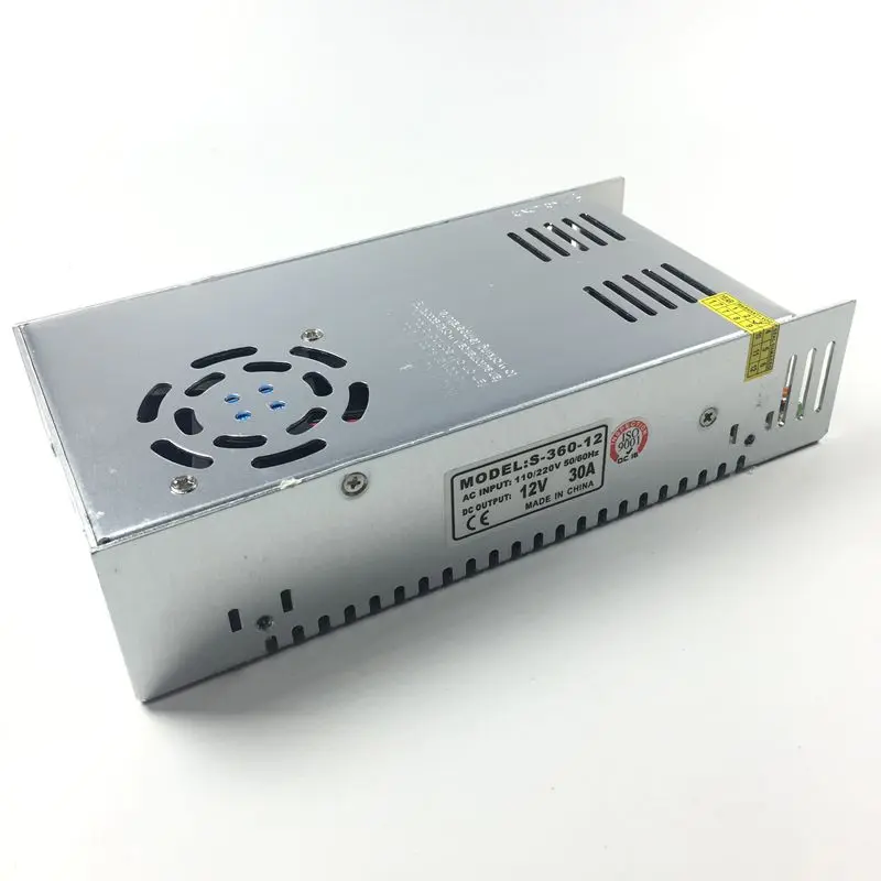 Блок питания для Светодиодный светильник лент 12 В 30 А 360 Вт|transformator for led|lighting