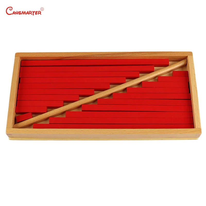 Montessori Math Toy Red Sticks Box Number Practices Children Education Teaching Aids Wooden Materials Brain Teaser Toy SE012-34 Montessori Math Toy Red Sticks Box Number Practices Children Education Teaching Aids Wooden Materials Brain Teaser Toy SE012-34