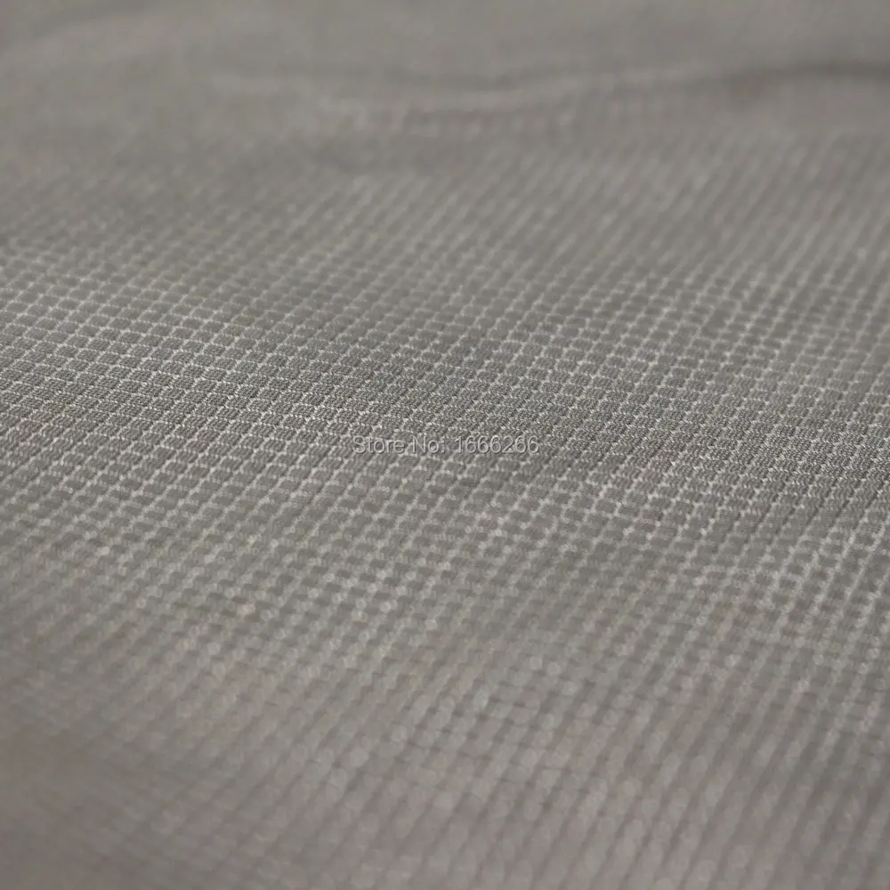 

silver electromagnetic shielding fabric anti rfid conductive fabric