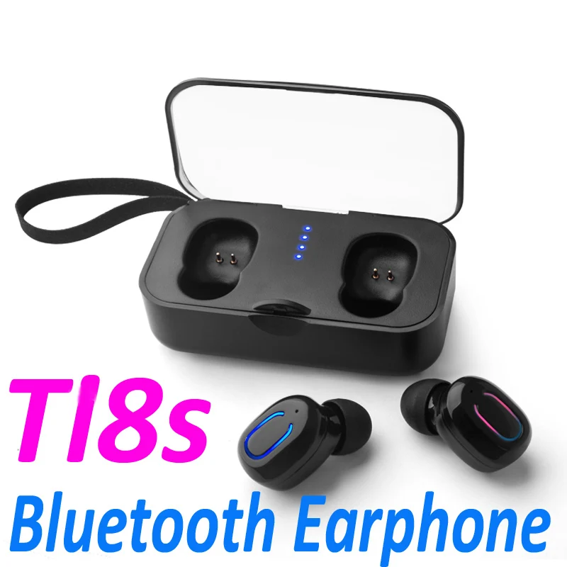 Беспроводные мини-наушники T18S 5 0 TWS 50 шт. невидимые Bluetooth-наушники для телефона