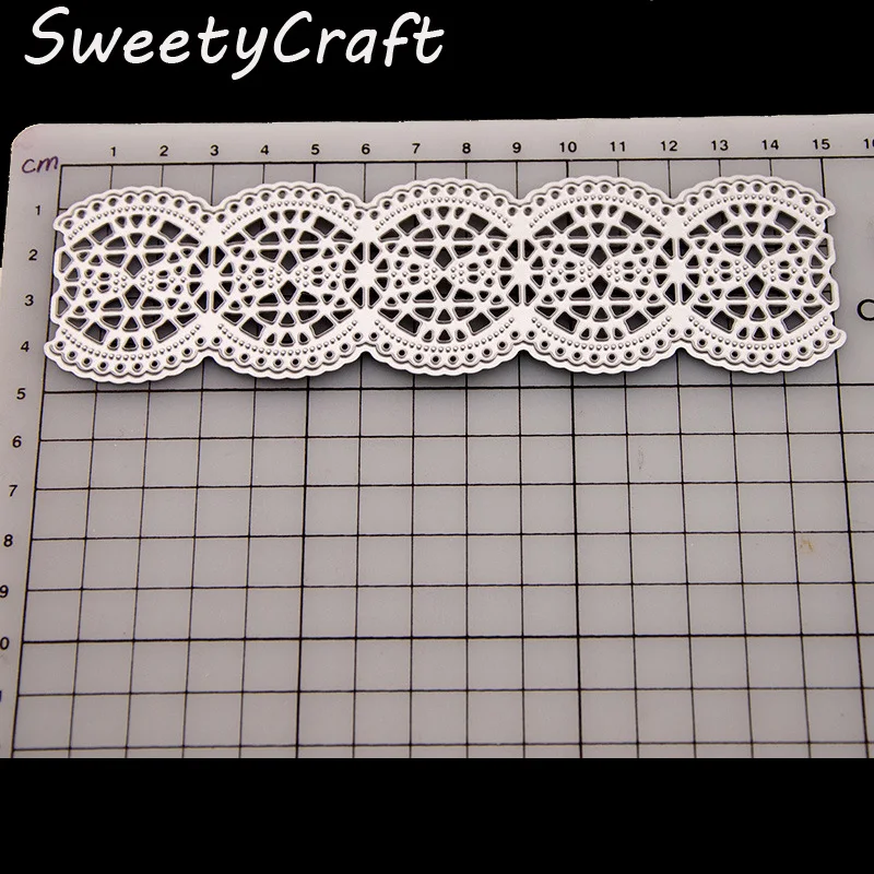 Новые штампы для 2019 года металлические Doily Border скрапбукинг ремесло