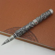 Jinhao винтажная Роскошная Ручка роллер двойной играющий Дракон