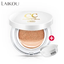 LAIKOU CC קרם בידוד כרית אוויר מותג קוריאני קוסמטי איפור BB קרם לחות חומצה היאלורונית הלבנת שליטת שמן