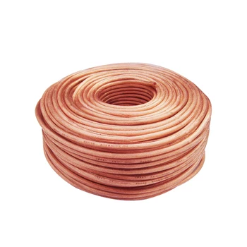 

2M Copper Welding Cable 10 16 25 35 Square Ground Connection For Welding Use Transparent Soft Wire Free Shipping