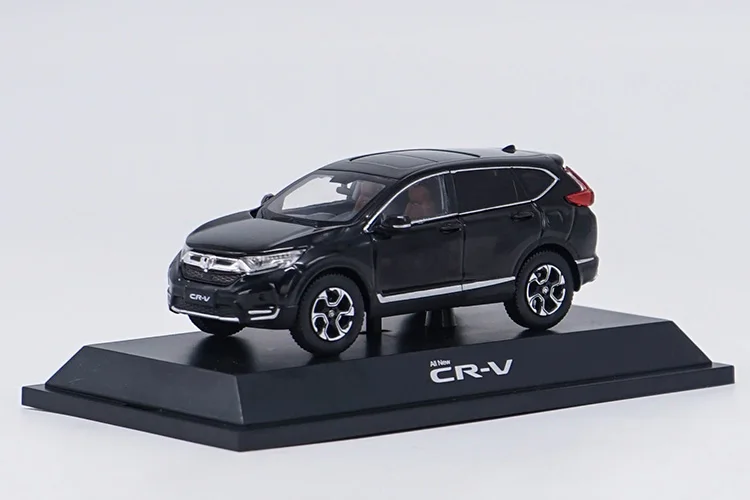 1:43 литая модель для Honda CR-V черный Внедорожник сплав игрушка миниатюрная коллекция подарки CRV CR V автомобиль