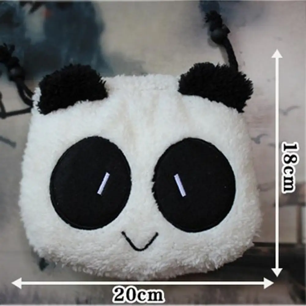 

Hot Sale Panda Plush Pencil Case Pen Pocket Cosmetic Makeup Bag Pouch Gift Soft Organizer Toiletry bag kits Storage Travel Bag