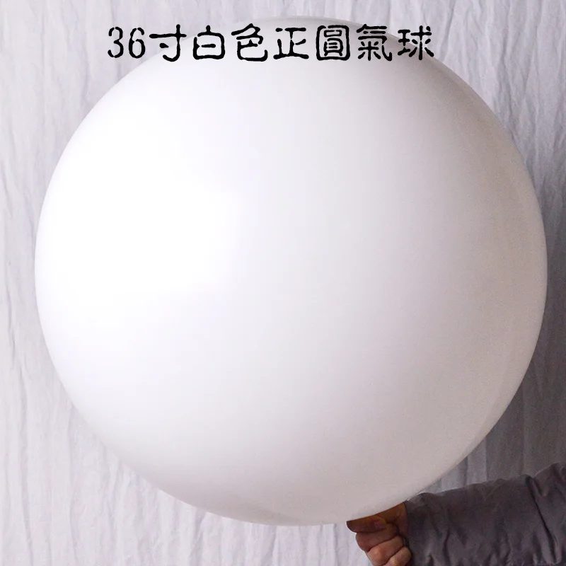 

100pcs Blow Up 36 Inches Round Latex Balloon High Quality 35g Per Piece Colorful Ball Helium Inflable Big Latex Balloons