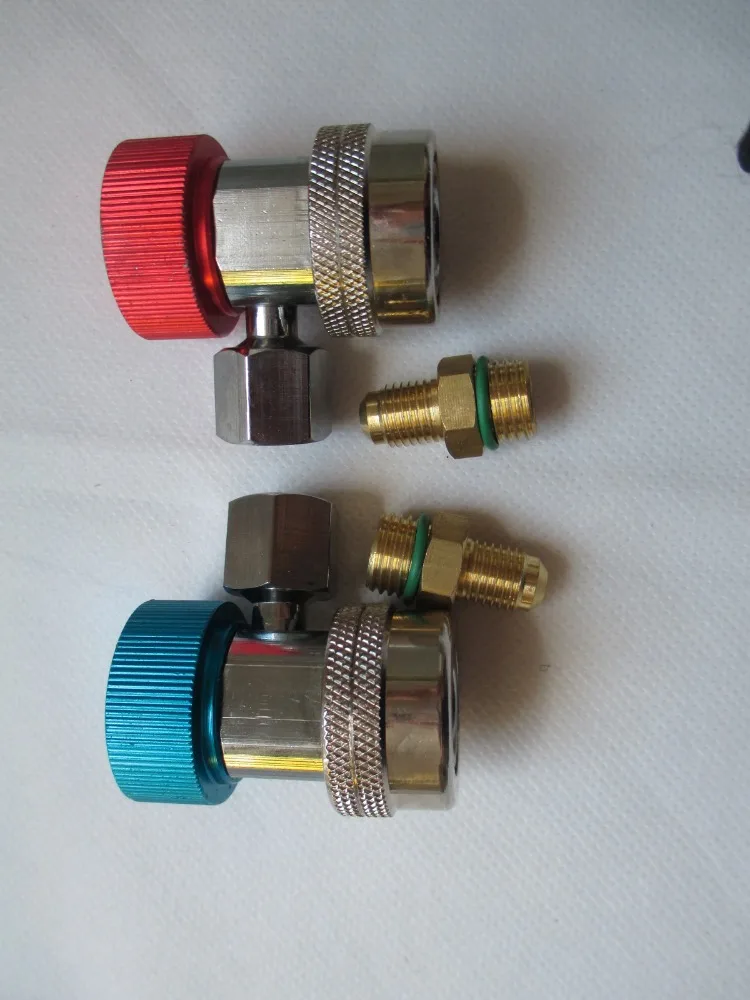 Auto AC System R134a Quick Connectors/Adapters/Couplers Low/High Set