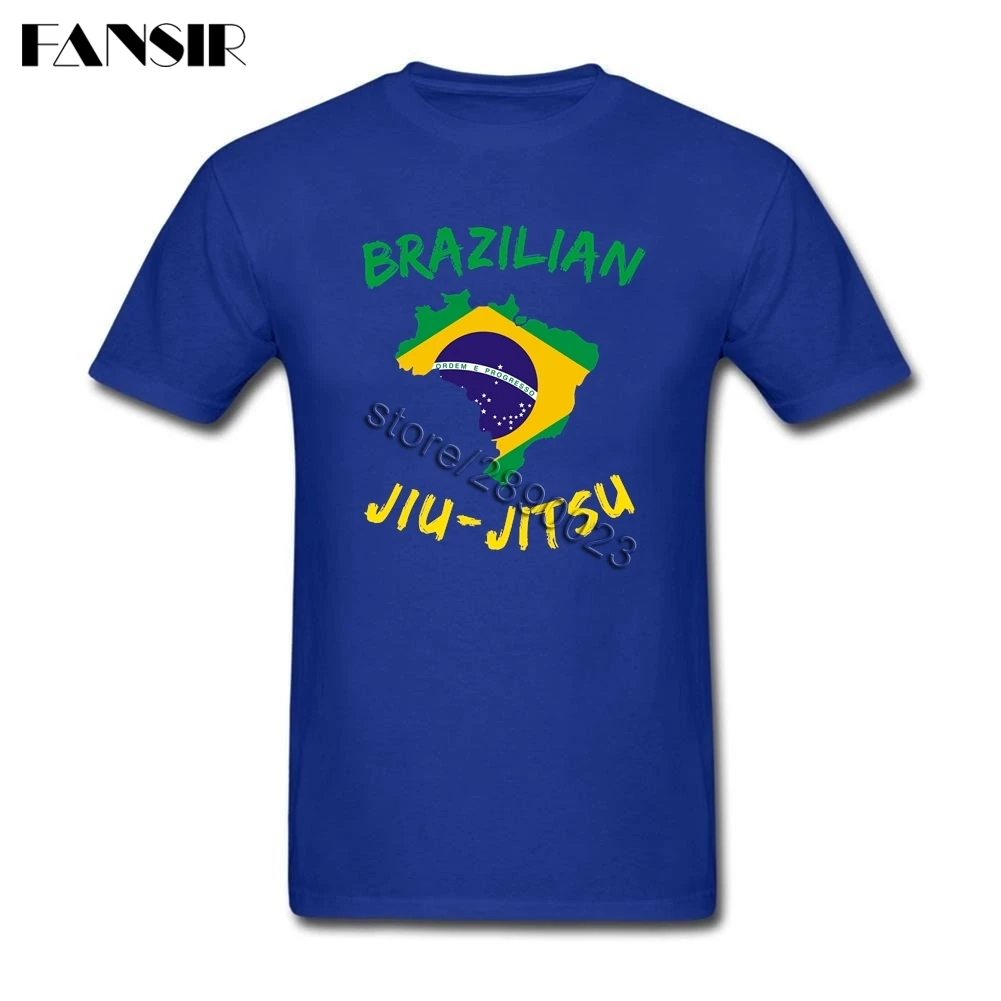 XS 3XL Бразильское джиу джицу бразильское Jiu Jitsu (джиу джицу) Творческая Футболка для