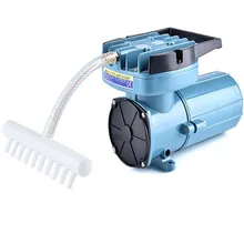 DC24V 80L Min oil free Aquarium air pump aerator pump fish pond electronic air pump