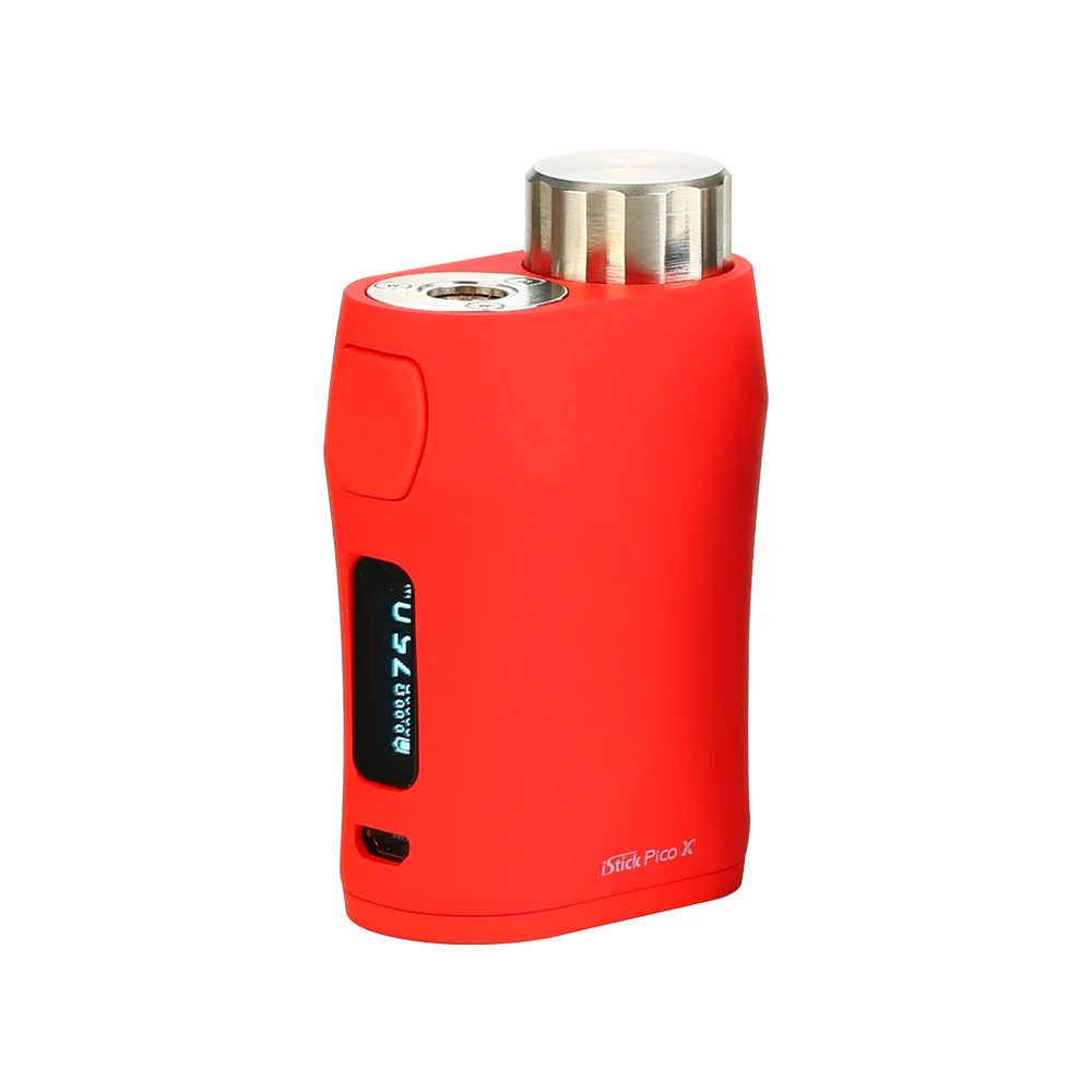 Pаспродажа 100% Оригинальный Eleaf iStick Pico X 75 Вт Макс выход TC коробка мод с 0,69 дюймовый экран и Мощность Рекомендуемая система без батареи Vape