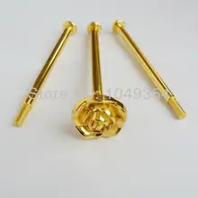 Новая коллекция роза 2 яруса золотого цвета стиль торт стенд обработка/аксессуары/кухонное оборудование домашний декор