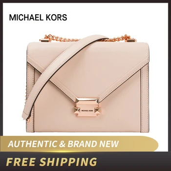 

MK Whitney Large Leather Convertible Shoulder Bag Style 30T8TXIL3L/30H8BWHL3U/30T8SXIL3T