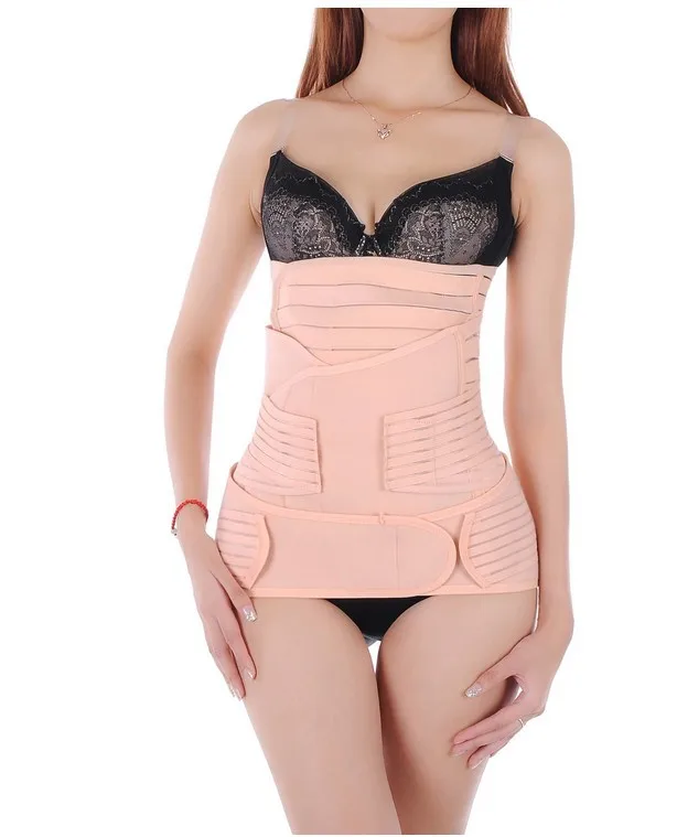 3 In 1 Stripe Waist Training Cinchers Strengthen Postpartum 3 In 1 Stripe Waist Training Cinchers Strengthen Postpartum