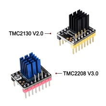 BIGTREETECH TMC2130 V2.0 Драйвер шагового двигателя SPI TMC2208 UART драйвер 3d принтер запчасти костюм SKR V1.3 PRO MKS GEN L vs A4988