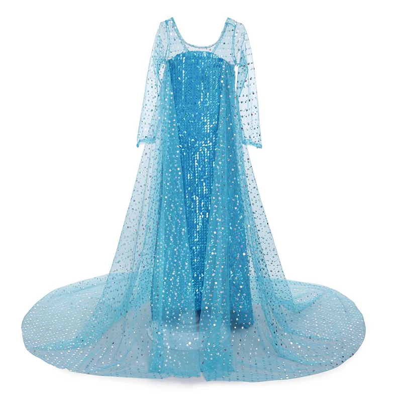 YOFEEL/люксовый костюм для косплея принцессы Эльзы, Золушки, синего цвета, расшитый блестками; нарядные вечерние платья; Карнавальная одежда для ролевых игр