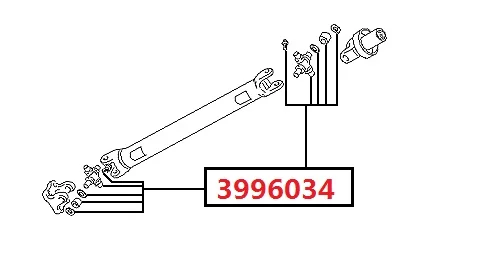 Propshaft U-JOINT для HYUNDAI GALLOPER INNOVATION 2000-2003& HYUNDAI терракан 2001-2007 S2000055A