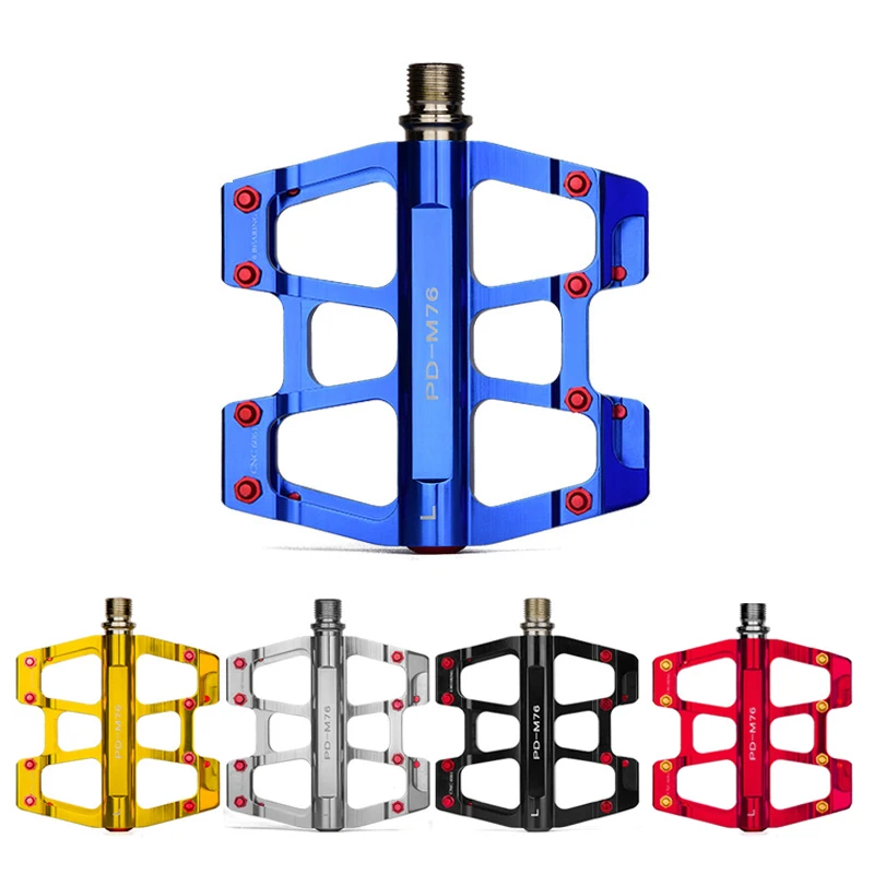 

Bicycle Pedal mountain bike Palin bearing aluminum bicycle pedal Cycling MTB BMX Non-slip Platform Pedal