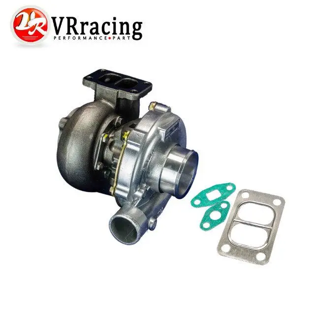 VR RACING UNIVERSAL TURBO T3 T4 T3 KKK TURBOCHARGER 4 BOLT COMPRESSOR 50A R 350HP VR