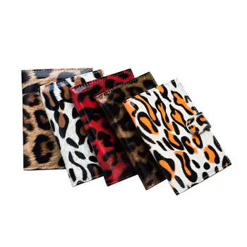 

Fashion Leopard Pattern Travel Passport ID Card Cover Holder Case Protector Organizer