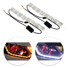 LED Angel Eyes 1992-2006 Para BMW E36 E38 E39 E46 3 5 7 Series Kit Anel de Halo Faróis modificar