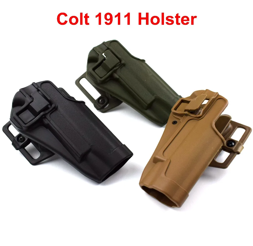 Colt 1911 Tactical Holster Airsoft Pistola 1911 Waist Holster For