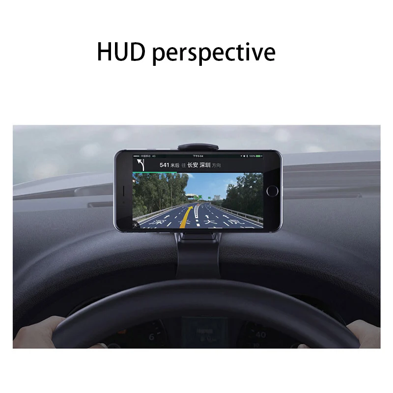 Автомобильный держатель для телефона HUD сотового в автомобиле кронштейн дисплея