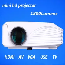 Newest LCD led hd 1080P resolution 800*600 interactive projector for home projector black or white choose