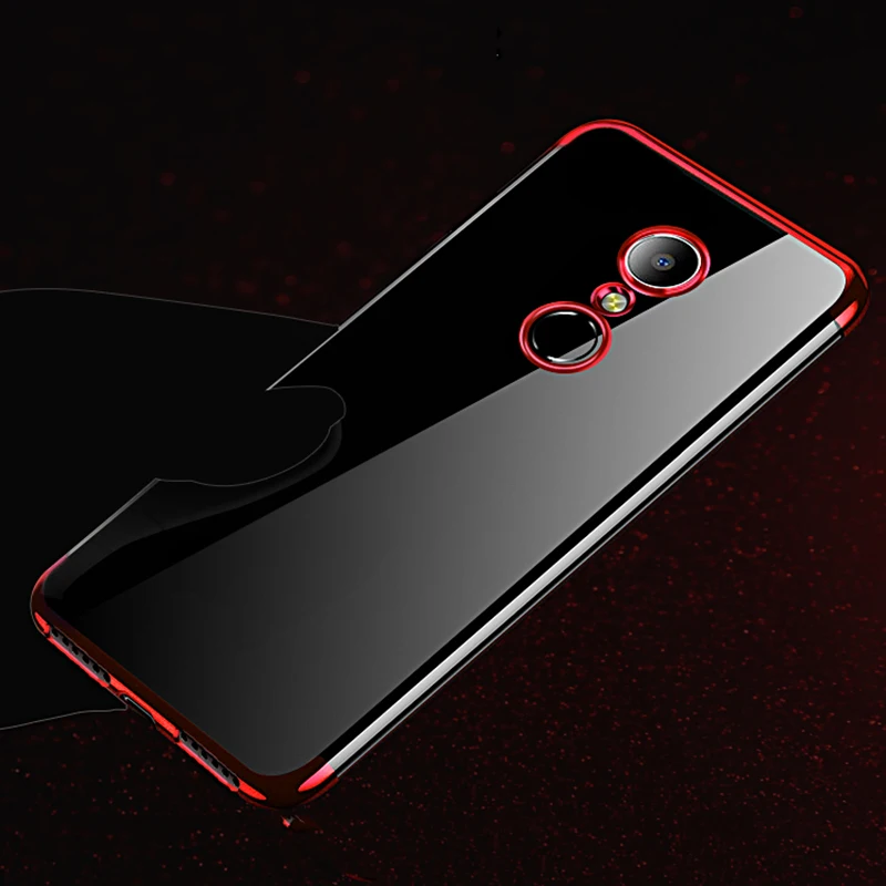 EXUNTON для Xiaomi Redmi 5 Plus 5A 4X бампер чехол покрытие Мягкий противоударный ультра тонкий